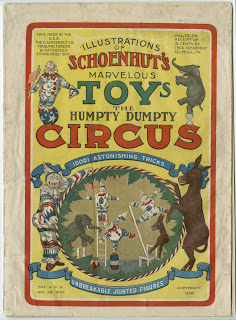 Illustrations of Schoenhut's Marvelous Toys. The Humpty Dumpty Circus. Philadelphia: The A. Schoenhut Co., 1918. Purchased with funds from the Walter J. Miller Trust.